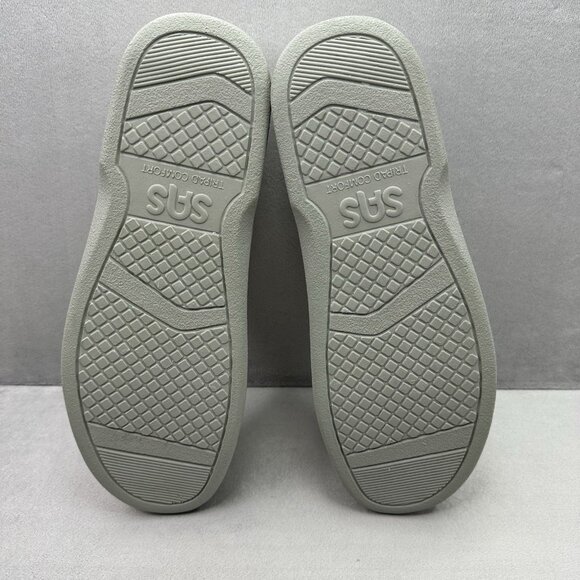 SAS Time Out Mens Size 12 (N) Shoes White Leather Diabetic Walking Orthopedic - Picture 7 of 9